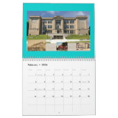 Balgfall-Geschichtegewohnheit Druckkalender Kalender (Feb 2026)