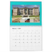 Balgfall-Geschichtegewohnheit Druckkalender Kalender (Feb 2027)