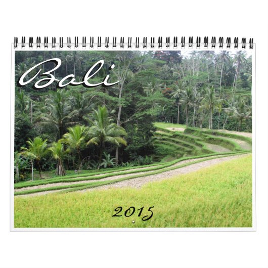 Bali 2015 kalender (Titelbild)