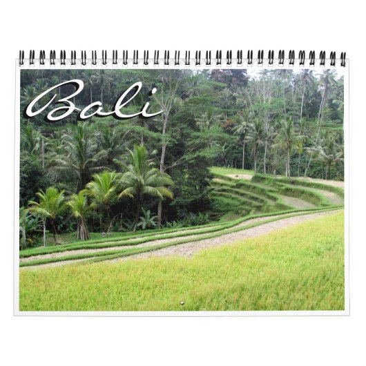Bali 2025 kalender (Titelbild)