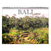 Bali 2025 kalender (Titelbild)