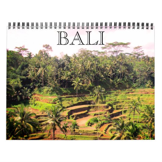 Bali 2027 kalender (Titelbild)