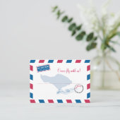 Bali Air Mail Escort/Sitzkarte Hochzeit Platzkarte (Stehend Vorderseite)