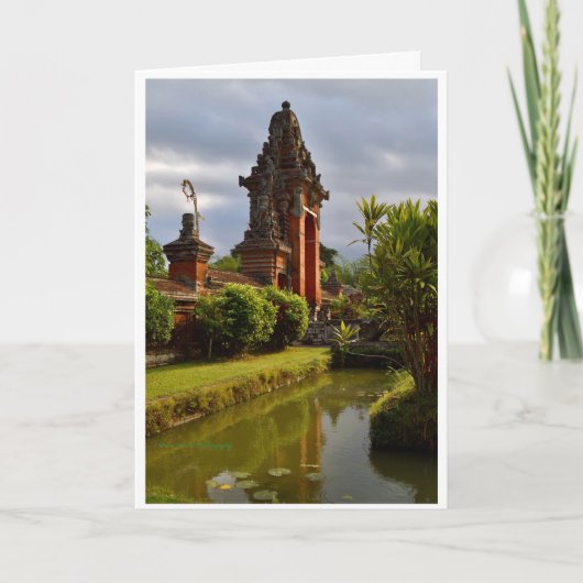 Bali Ancient Temple Karte (Vorderseite)