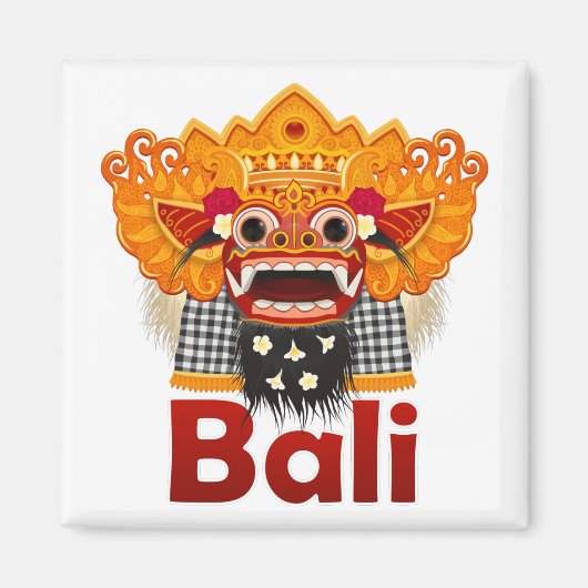 Bali Barong Magnet (Vorne)