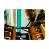 Bali Beach Cafe Bar Magnet (Horizontal)
