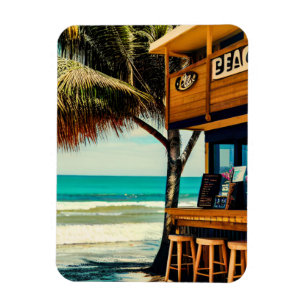 Bali Beach Cafe Bar Magnet