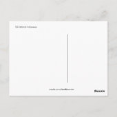 Bali Beach Indonesien Postkarte (Rückseite)