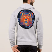 BALI BLISS Chow dog Hoodie (Rückseite)