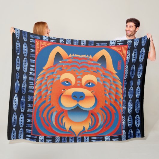 BALI BLISS Chow Fleecedecke (Beispiel)