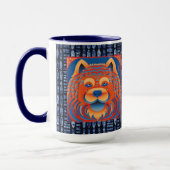 BALI BLISS Chow hund 15 unzen Tasse (Links)