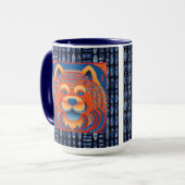 BALI BLISS Chow hund 15 unzen Tasse (Vorderseite Links)