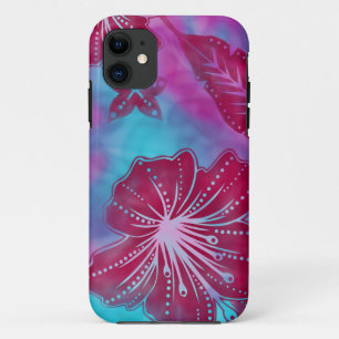 Bali-Blumen-Batik-Tropen-iPhone-5-Hülle Case-Mate iPhone Hülle