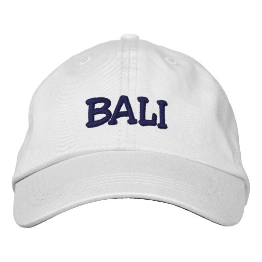 Bali Cap Bestickte Kappe (Vorderseite)