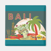 Bali Dancer Holiday Geschenke Magnet (Vorne)