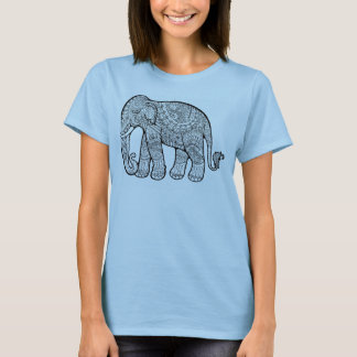 "BALI-ELEFANT" Spaghetti-Bügel-Behälter für Frauen T-Shirt