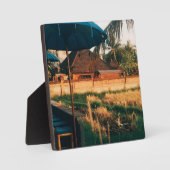 Bali Fields Fotoplatte (Vorderseite)