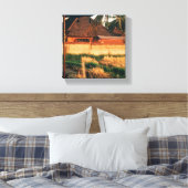 Bali Fields Leinwanddruck (Insitu (Schlafzimmer))