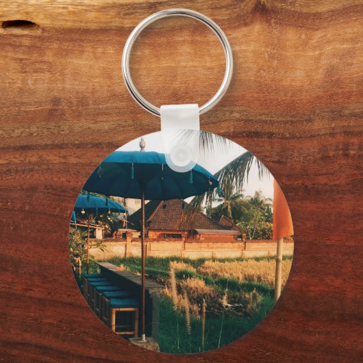 Bali Fields Schlüsselanhänger (Rückseite)