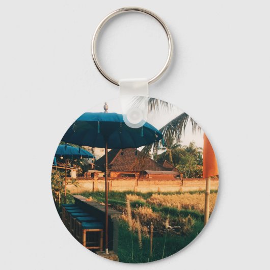 Bali Fields Schlüsselanhänger (Rückseite)