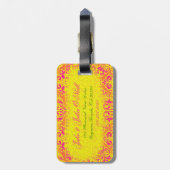 BALI-Gepäckanhänger Gepäckanhänger (Rückseite vertikal)