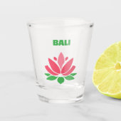 Bali Glass Schnapsglas (Vorderseite)