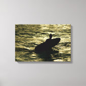 Bali Golden Hour Surf - Canvas Wall Art Print Leinwanddruck (Vorderseite)