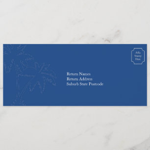 Bali Hochzeit RSVP Boarding Pass Einladung