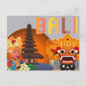 Bali Holiday Postkarte (Vorderseite)