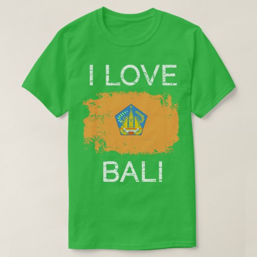 Bali Indonesia Gift T-Shirt (Design vorne)
