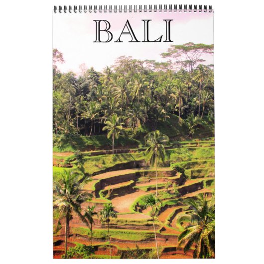 Bali indonesia kalender (Titelbild)