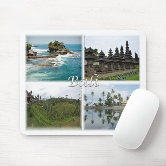 Bali Indonesia Mousepad (Mit Mouse)