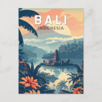 Bali Indonesia Reisen Vintag