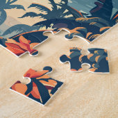 Bali Indonesia Reisen Vintag Puzzle (Seite)