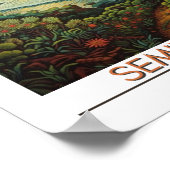 Bali Indonesia Reiseseminyak Poster (Ecke)