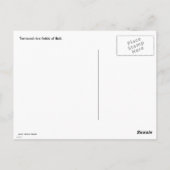 Bali Indonesia Reisfelder Postkarte (Rückseite)