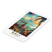 Bali Indonesia Temples Reisen Art Vintag Magnet (Linke Seite)