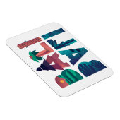 Bali Indonesia Travel Foto Magnet (Rechte Seite)