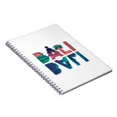 Bali Indonesia Travel Notizblock (Rechte Seite)