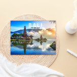 Bali Indonesia Travel Postcard Postkarte<br><div class="desc">Bali: Wo das Paradies auf die bezaubernde Insel Bali wartet, Indonesien, wo smaragdgrüne Reisfelder türkisfarbenes Wasser treffen und antike Tempel Geheimnisse in der Urwaldbrise flüstern. Diese Postkarte ist Ihr Fenster in eine Welt der Ruhe, Abenteuer und endlosen kulturellen Immersion. Bestellen Sie noch heute und teilen Sie die Schönheit Balis mit...</div>