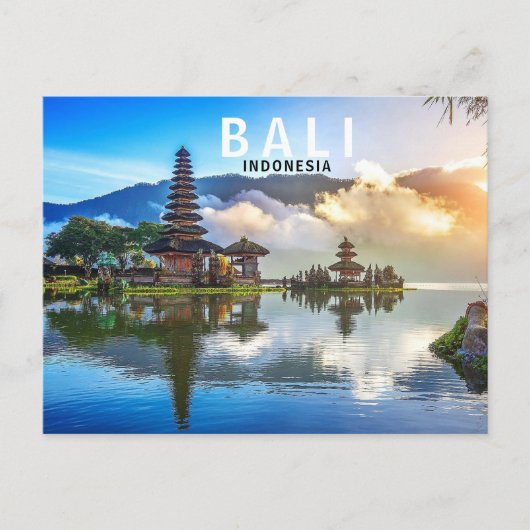 Bali Indonesia Travel Postcard Postkarte (Vorderseite)