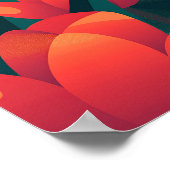 Bali Indonesia Travel Poster (Ecke)