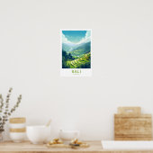 Bali Indonesia Travel Print Poster (Küche)