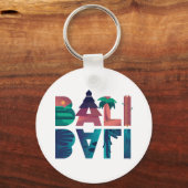 Bali Indonesia Travel Schlüsselanhänger (Vorderseite)