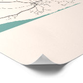 Bali - Indonesien Chalk City Map Poster (Ecke)