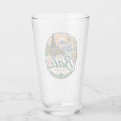 Bali, Indonesien Glas (Rückseite)