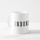 Bali Indonesien Kaffeetasse (Vorderseite Links)