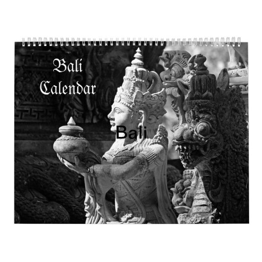 Bali, Indonesien Kalender (Titelbild)