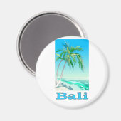 Bali, Indonesien Magnet (Vorderseite/Rückseite)
