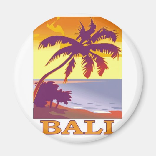 Bali, Indonesien Magnet (Vorne)